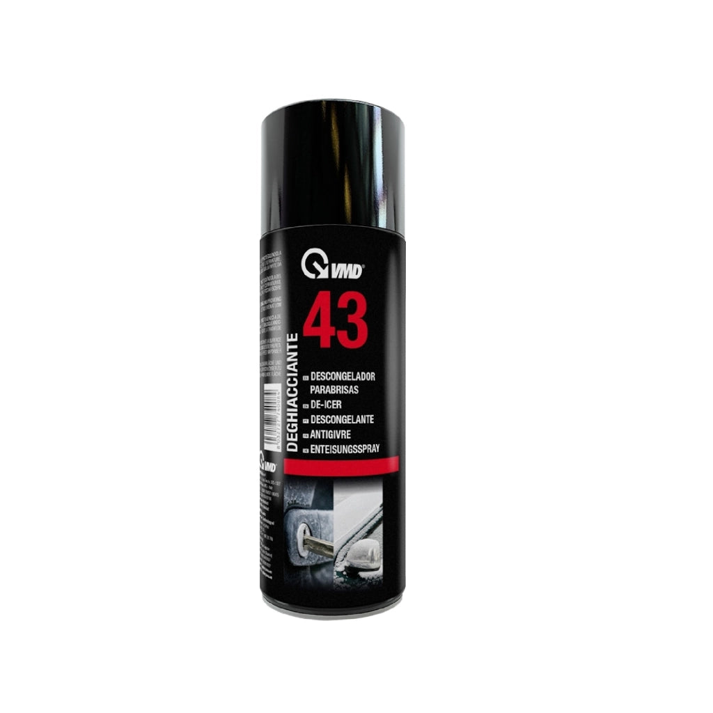 VMD 43 Spray deghiacciante sciogli ghiaccio neve antigelo per vetri