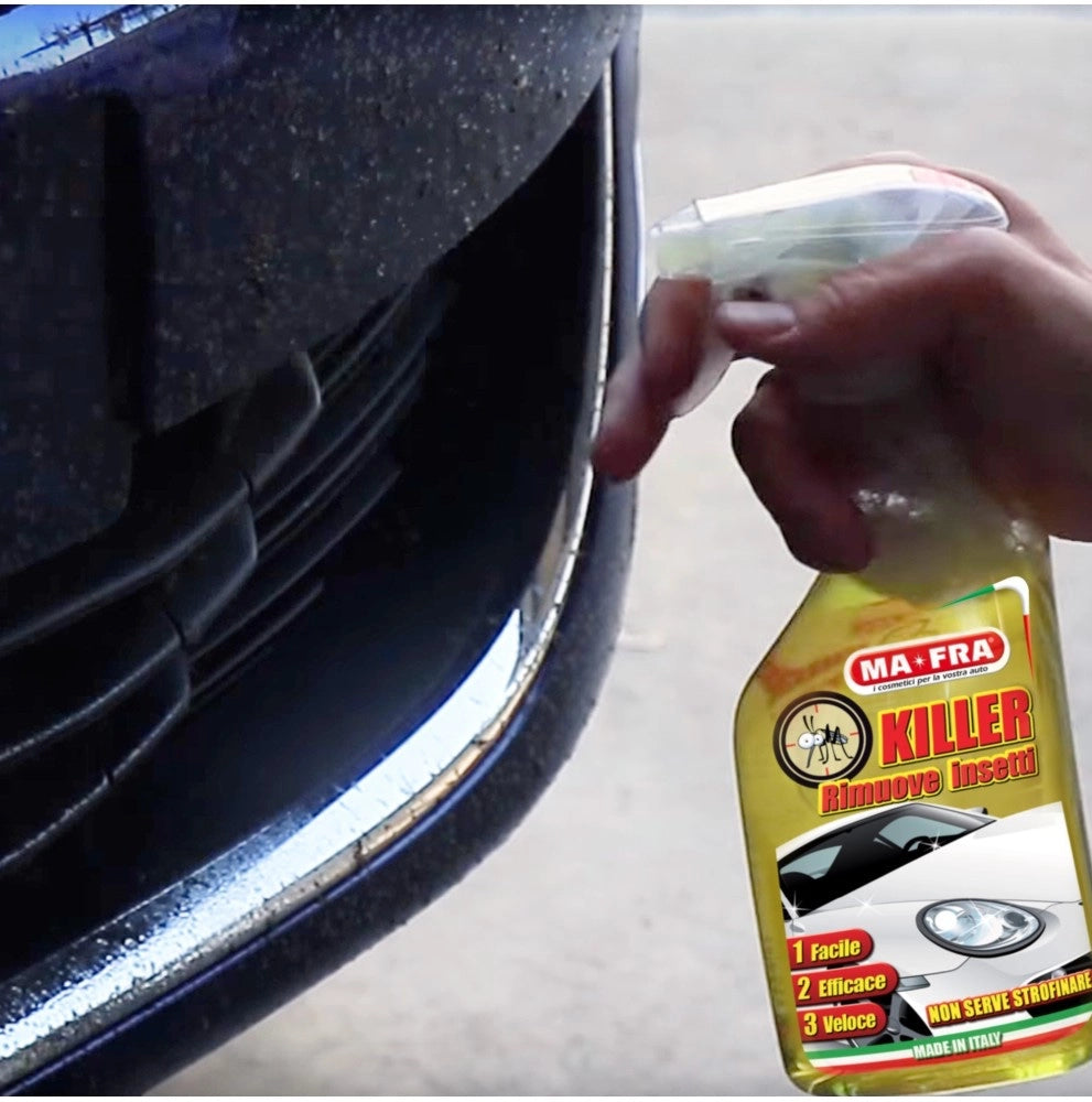 Mafra killer detergente spray per auto elimina macchie e insetti e moscerini 500 ml