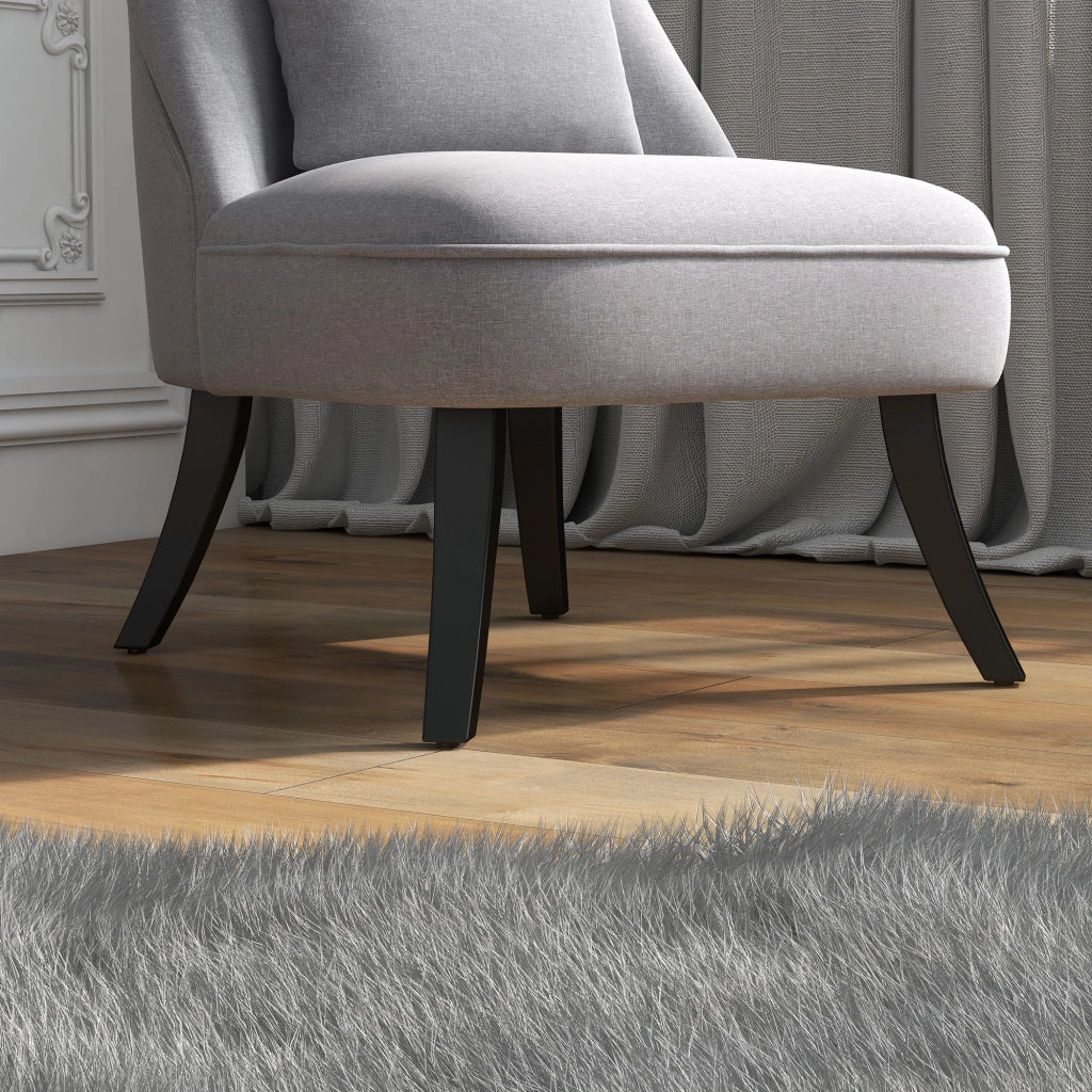POLTRONA Vintage 52,5x69x77 cm Lino Grigio