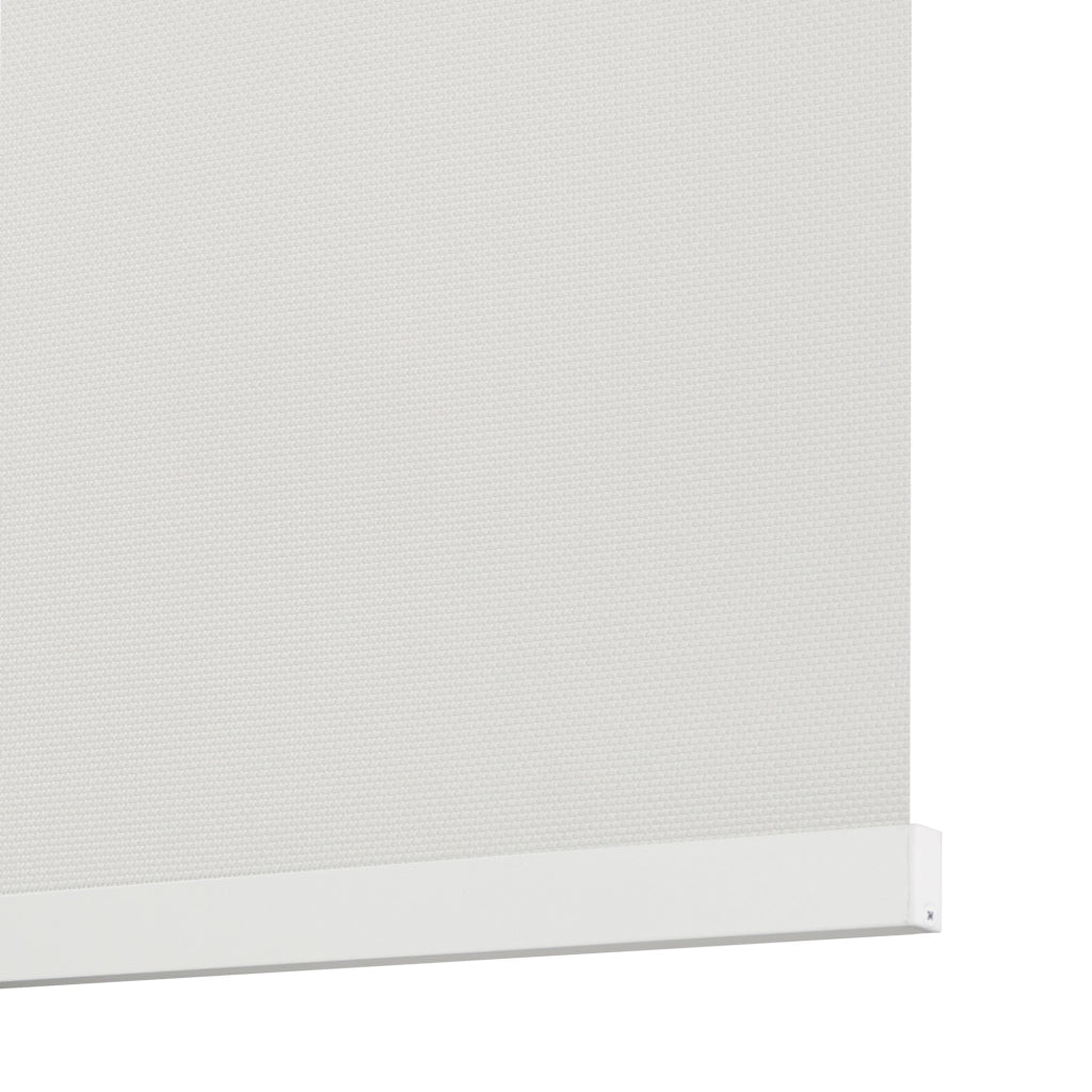 VIEWTEX Tenda a rullo motorizzata con cassetto Screen apertura 10% Bianco 90 X 190cm - Made in Spain - 5 anni di garanzia