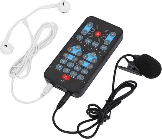 Registrazione Audio Portatile Cambia Voce 8 Effetti Sonori Fissi - Registrazione e Riproduzione - Computer e Smartphone.