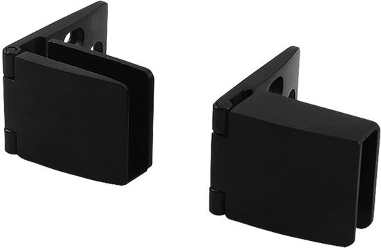 Scharniere in vetroresina per porta - 2 pezzi - 304 acciaio inossidabile - antiscivolo - shockassorbente - installazione senza fori - spessore 2mm