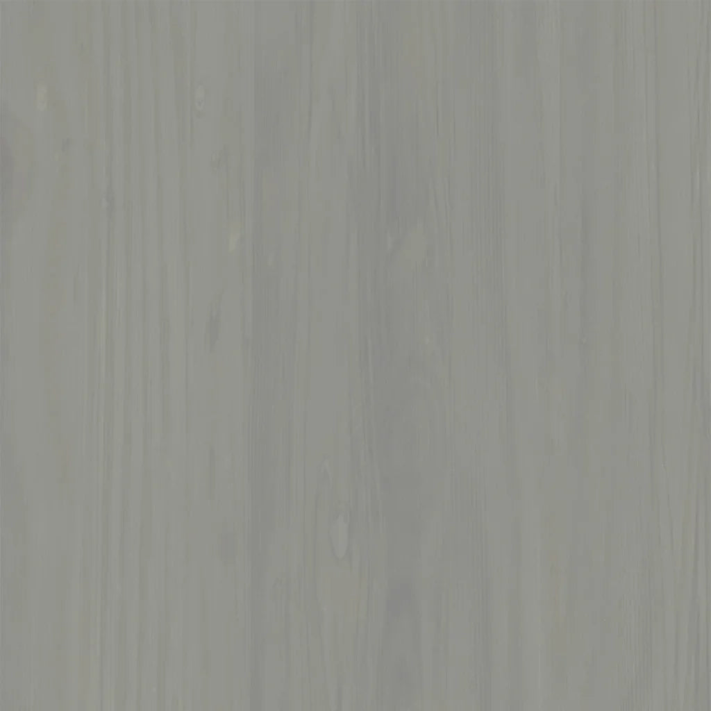 Libreria VIGO 85x35x170 cm in Legno Massello di Pino Grigio 353198