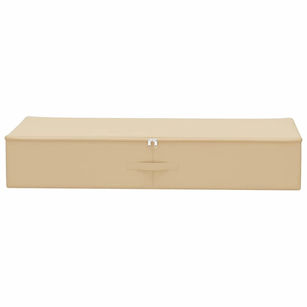 Scatola di Stoccaggio 2 pz Crema 100 x 50 x 18 cm CFW9326207