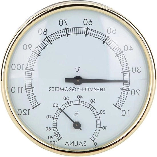 Termometro e idrometro per ambienti di sauna