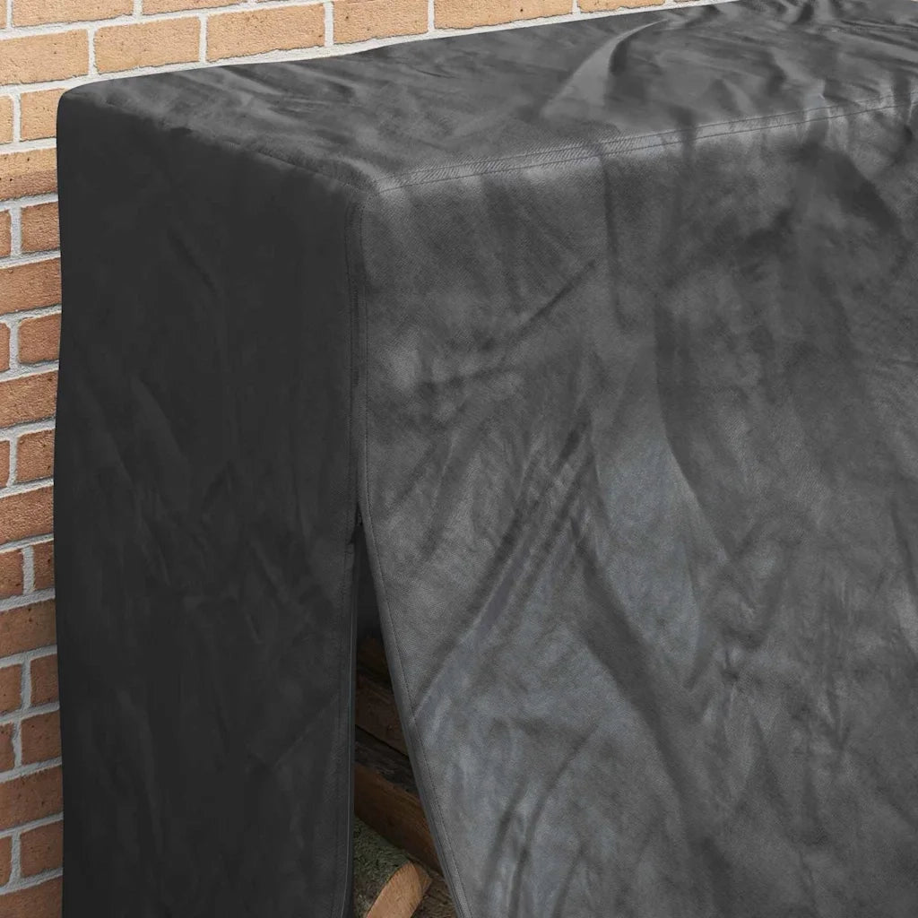 Copertura per portalegna Tinta unita Nero Tessuto Oxford 210D 4105897