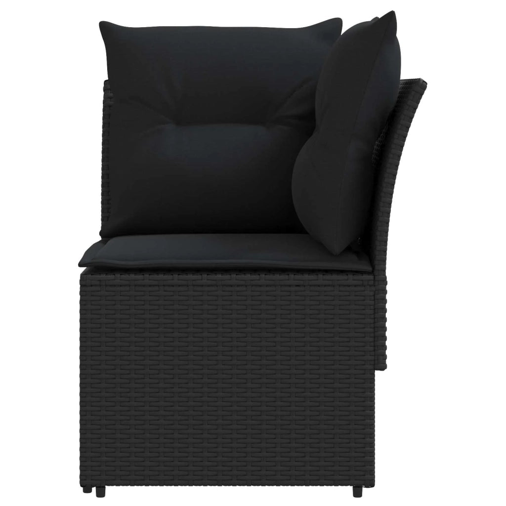 Sofa da giardino-Divano con braccioli da giardino con divano angolare 2 Pezzo 163101