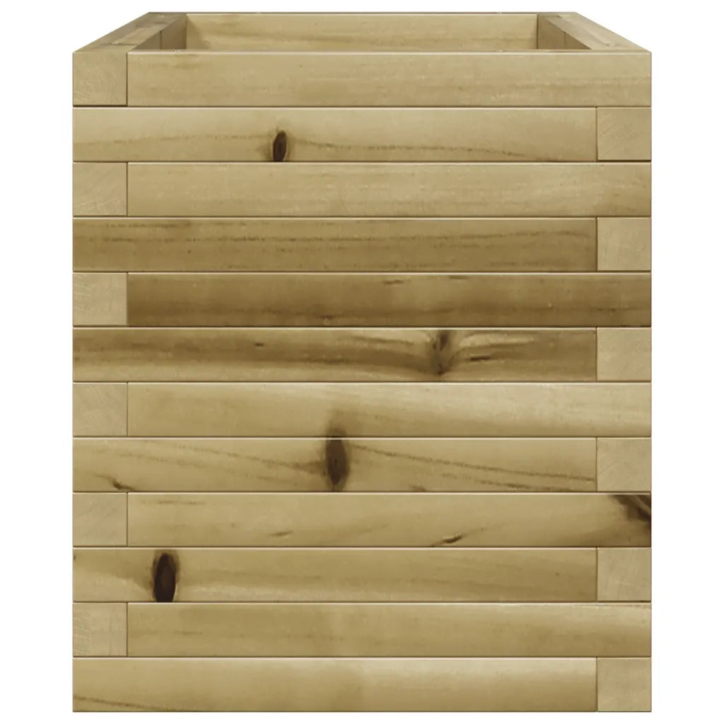 Fioriera da Giardino-Vaso da Esterno 70x40x45,5 cm in Legno di Pino Impregnato