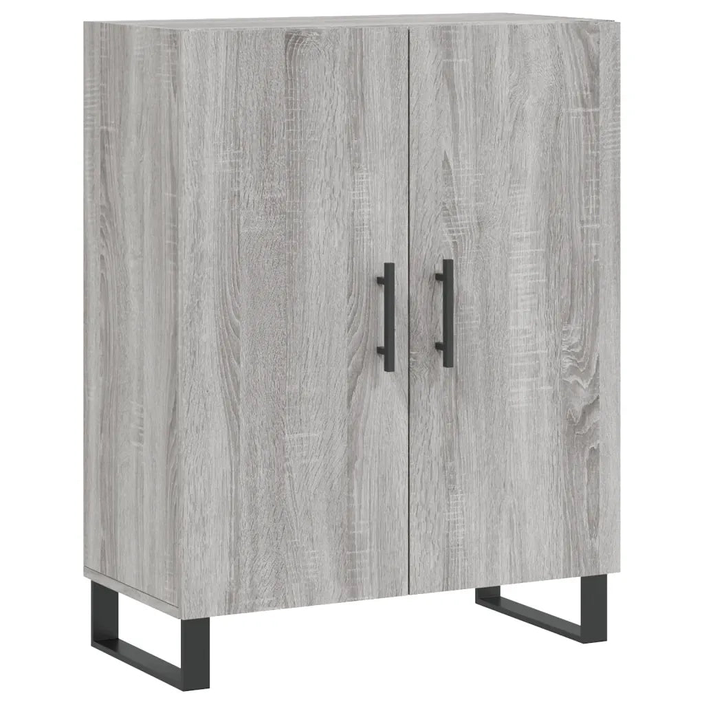Credenza | Madia | Buffet da pranzo | Armadio da pranzo Grigio Sonoma 69,5x34x180 cm in Legno Multistrato