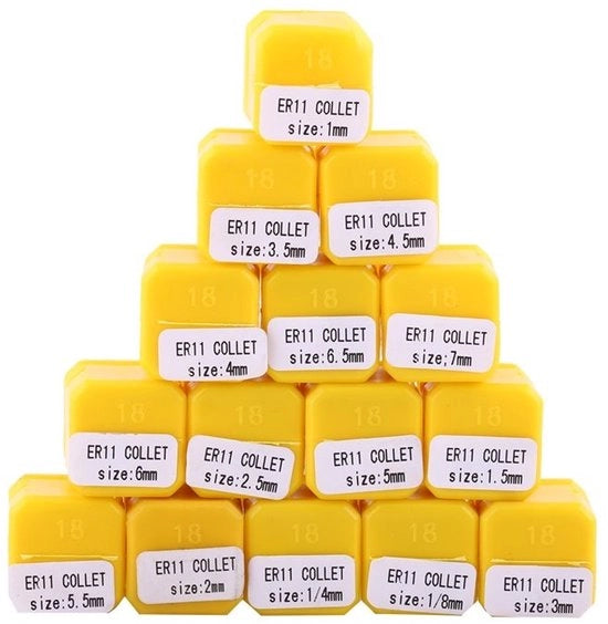 Set di Spaziatori 15 pezzi - Acciaio 65Mn di alta qualità - CNC - Macchina di fresatura - Macchina di fresatura - Alta precisione - Buona elasticità - Spaziatori per spaziatori