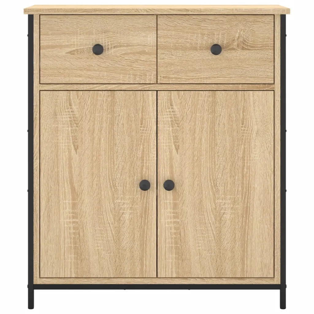 Credenza-Buffet-Armadio da cucina Rovere Sonoma 70x30x80 cm in Legno Multistrato 732447