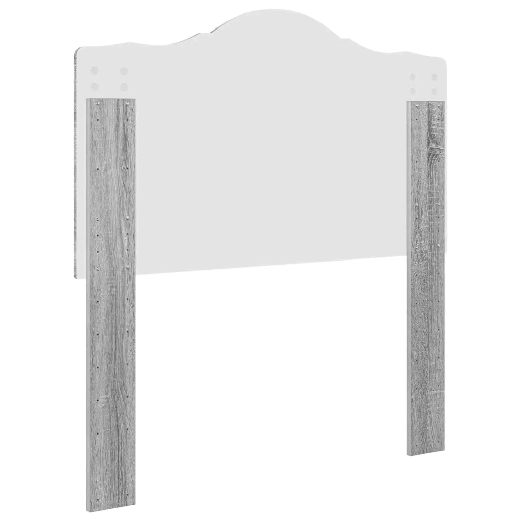Testiera | Testata Grigio Sonoma Legno multistrato