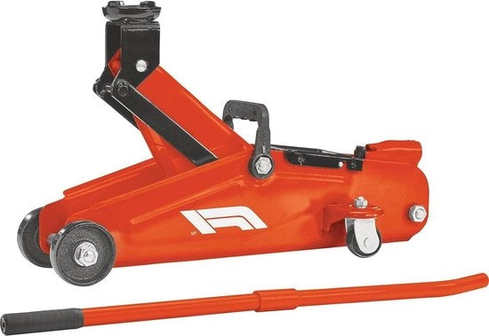 Krik Idraulico per Garage 2 Ton - Manubrio Portatile - Rotazione 360° - Lavorazione Hobby - Krik per Auto