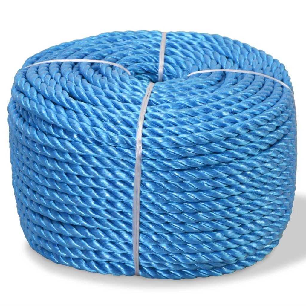 Corda intrecciata in polipropilene blu da 10 mm x 100 m 02_0003389