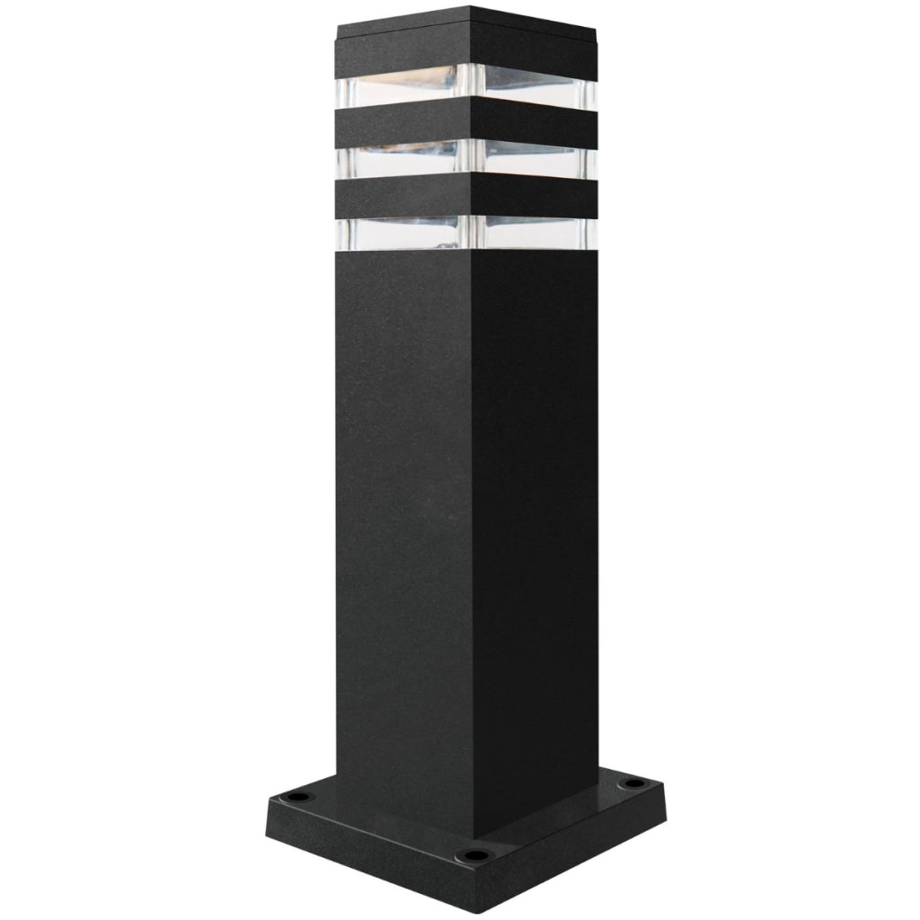 Lampada da esterno a stelo grafite 44cm E27 TEKSAS Polux