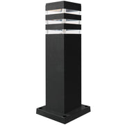Lampada da esterno a stelo grafite 44cm E27 TEKSAS Polux