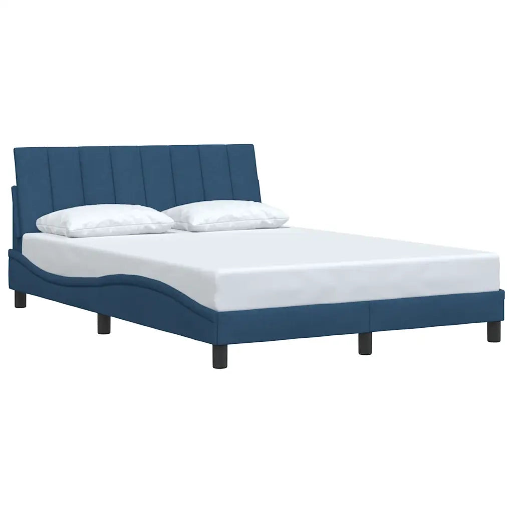 Giroletto senza Materasso Hanko Blu 140x190 cm in Tessuto