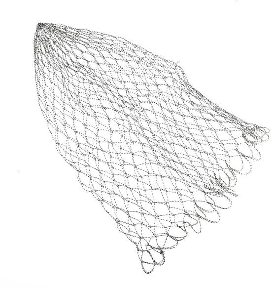 Reticolo da pesca da carpa 50 cm - Reticolo di ricambio - Resistentente allo shock - Duraturo - Leggero - Adatto alla pesca della carpa - Reticolo da pesca