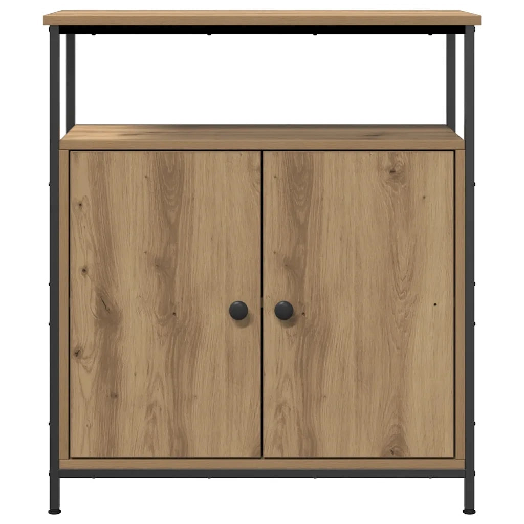 Credenza | Madia | Buffet da pranzo | Armadio da pranzo Rovere Artigianale 70x30x80 cm in Legno Multistrato