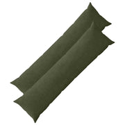 Federa 2 pcs HEERLEN Verde 40 x 145 cm corduroy 908904