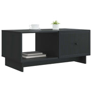Tavolino da salotto | Tavolino da caff¨¨ | Tavolino da Soggiorno Nero 90 x 50 x 40 cm Legno ingegnerizzato