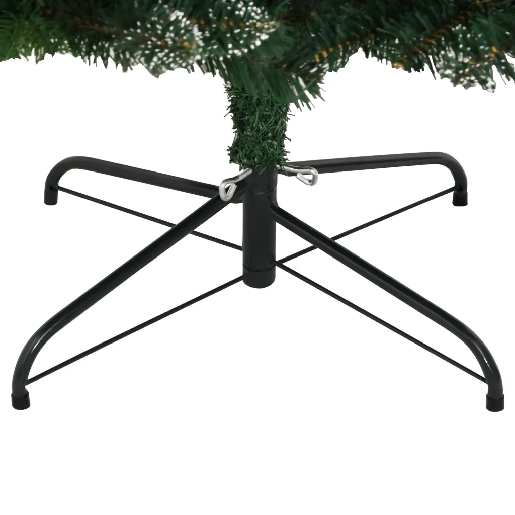 Albero Natale Artificiale Incernierato con Bacche Rosse-Albero Natalizio-Decorazioni natalizie 150 cm