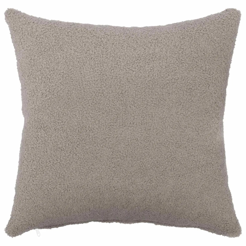 Federa 6 pcs HEERLEN Grigio Chiaro 40 x 40 cm Bouclé 908480