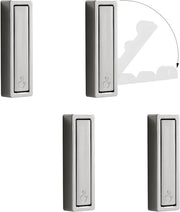 Wandhaken Opvoluti - Funzionali e Spaziosparanti - 4 Pezzi - Acciaio Inox - 74*24*12 mm