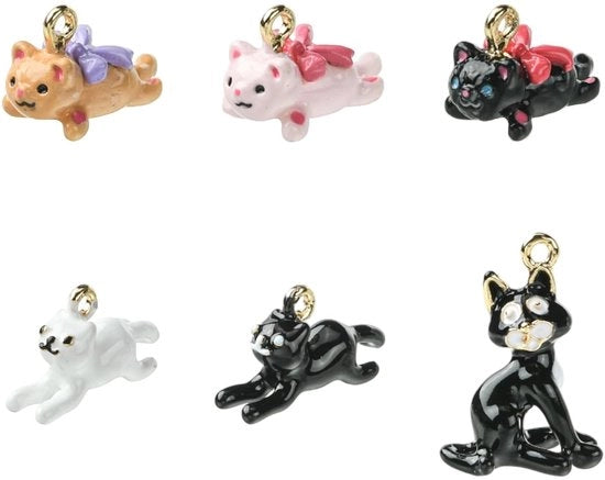 Accessori per bracciale - Accessori per collana - Accessori per orecchini - Pacchetto di 6 pezzi - Zinco riciclato di alta qualità