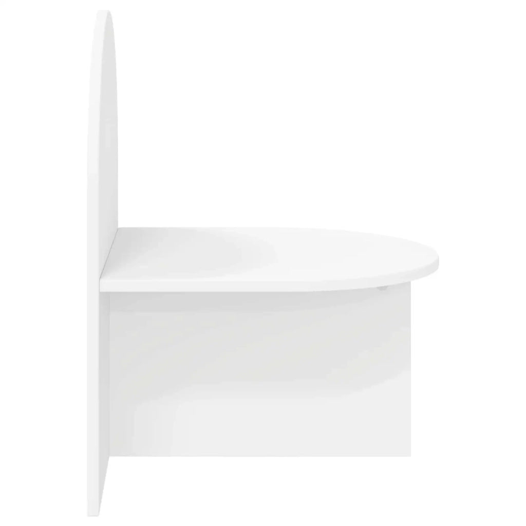 Comodino 2 pcs Bianco 48 x 49 x 65 cm Legno ingegnerizzato 8001114