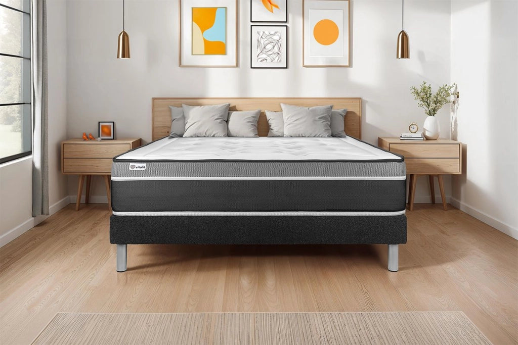 Set materasso e base 200x200 cm - Vital Care