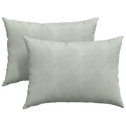 Cuscini da Divano 2 pz | Cuscini per sedie Grigio chiaro 70 x 50 cm
