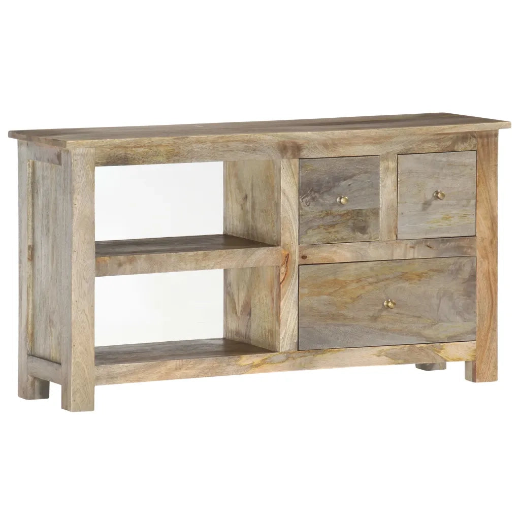 Mobile Porta TV 100x30x55 cm in Legno Massello di Mango 286385