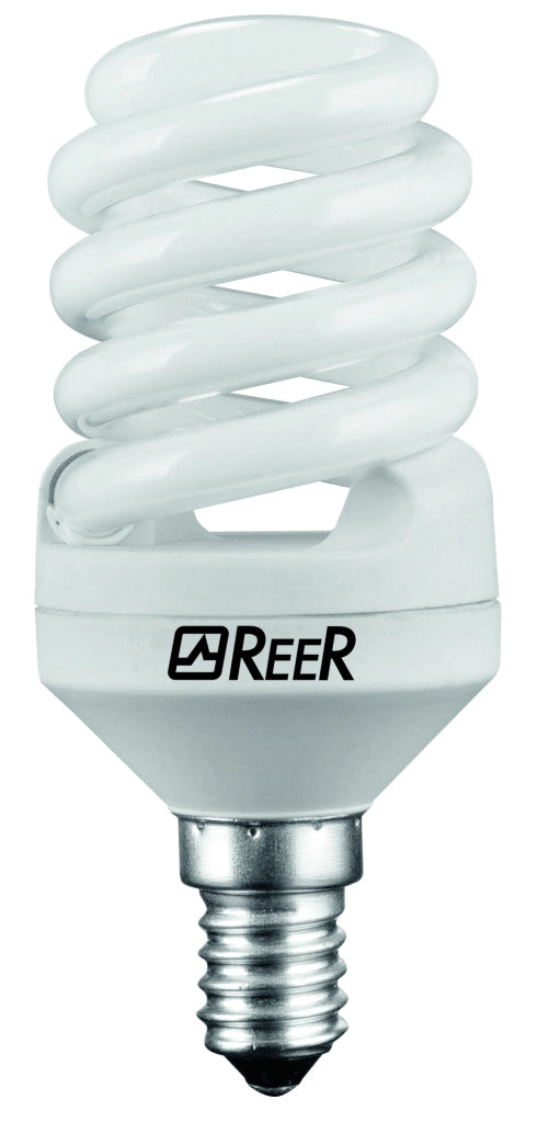 Reer LAMPADA RISPARMIO ENER. MICRO E-LITE Spirale E14-fredda 11W-532 lumen