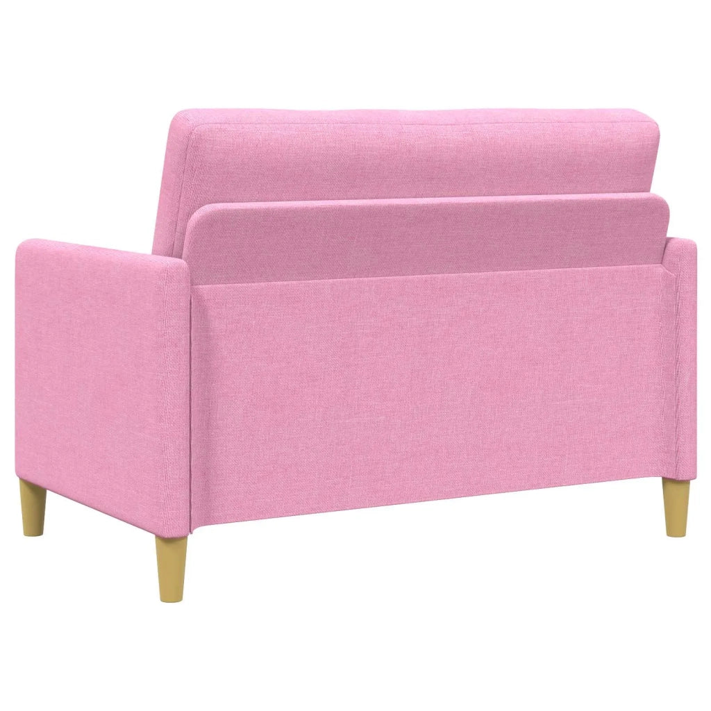 Set di Divani con Storage 2 pz Rosa Poliestere 3429160