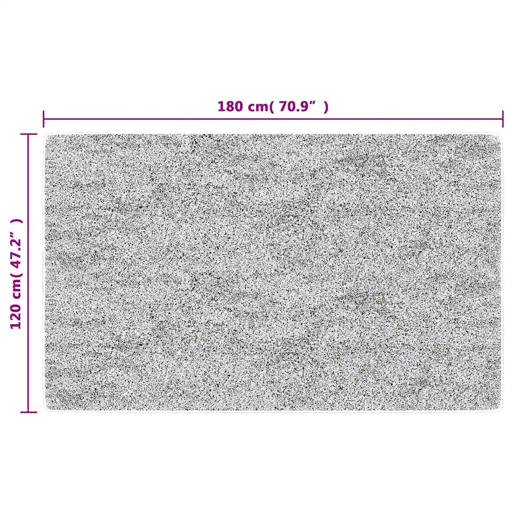 Tappeto Lavabile 120x180 cm Grigio 337960
