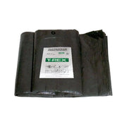 T-Rex 07863 Telone Plastica Tessuto 12x15 m polietilene doppia laminazione 100 g-mq impermeabile antistrappo colore Verde Scuro