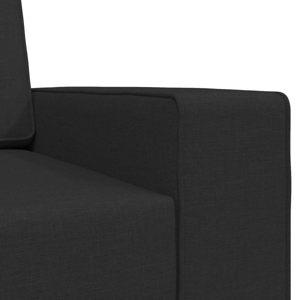 Divano letto Nero 245 x 78 x 77 cm Tessuto 4106717