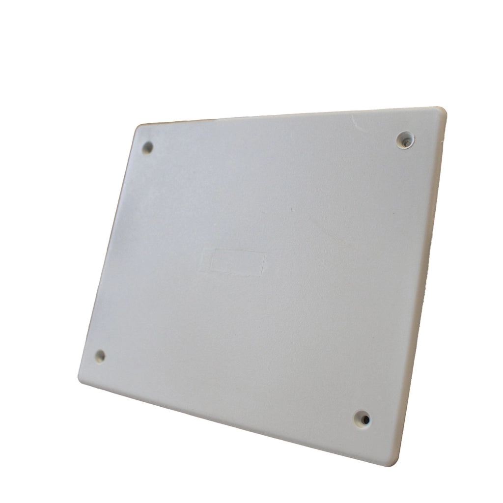Coperchio per cassette di derivazione da incasso, 160x130 mm, ideale per protezione e copertura di impianti elettrici, PT05