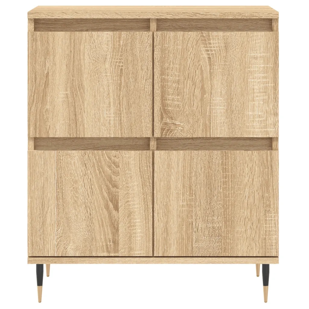 Credenza | Madia | Buffet da pranzo | Armadio da pranzo Rovere Sonoma 60x35x70 cm in Legno Multistrato