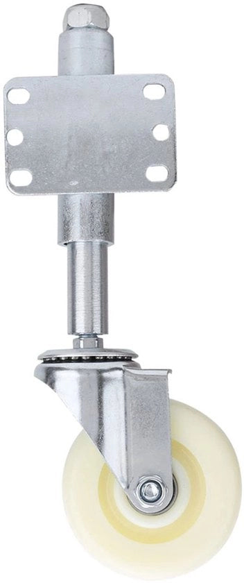 Set di Assali Pieghevole 10,2 cm - Set di Assali Pieghevole da 4 - Regolazione della Porta - Capacità di Carico 440 lbs - Facile da Montare - Molteplici Applicazioni - Assale Pieghevole per Porta