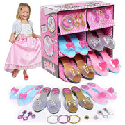 Playset Principessa per Bambina Gioco con Scarpe e Accessori Rosa