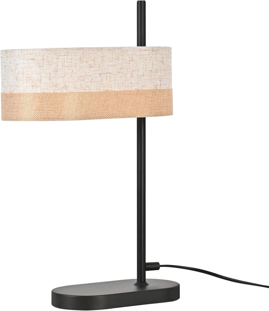 ZMH Lampada da tavolo vintage E14 1 luce con cavo senza lampadina per scrivania camera letto