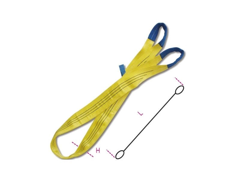 Fascia di sollevamento Betafer Robur 8156 4-T2 alta tenacità 2 strati 3000Kg - 6 metri
