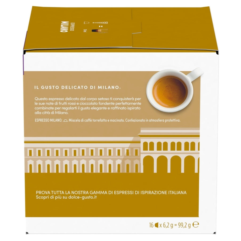Nescafé Dolce Gusto Caffè Espresso Milano 16 Capsule