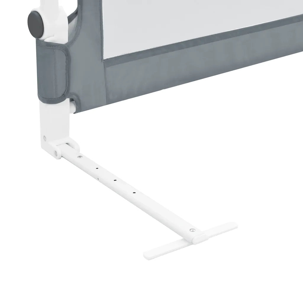 Sponde Letto di Sicurezza Bambini Grigio 150x42cm in Poliestere CFW3207364