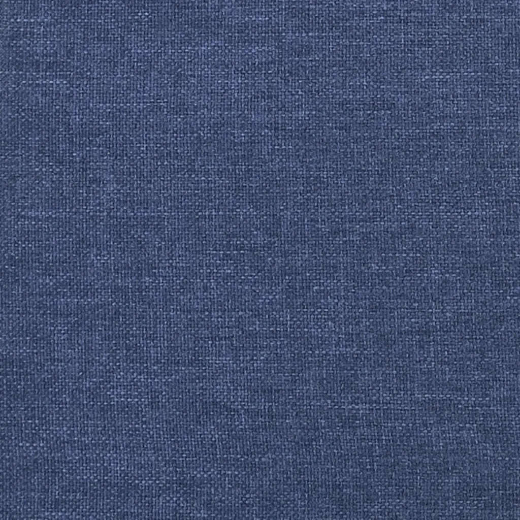 Struttura Letto a Rete a Molle-Giroletto Blu 160x200 cm in Tessuto 527090