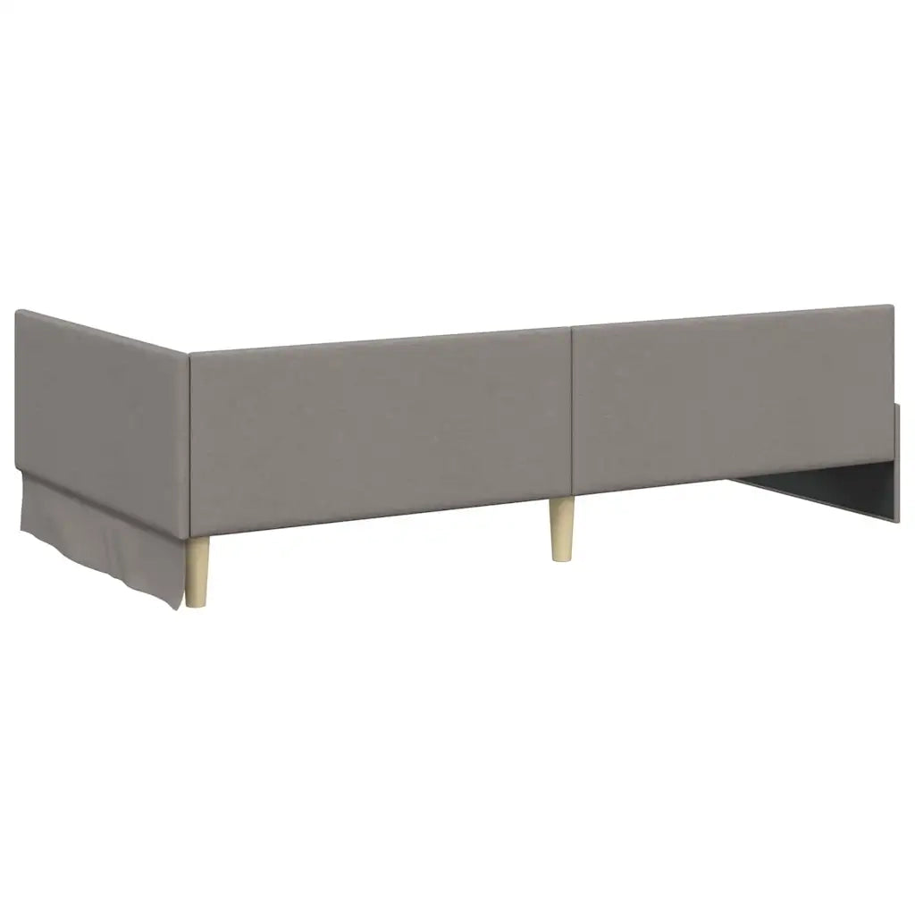 Cornice del letto ad angolo Talpa 90 cm x 200 cm Tessuto 42016048