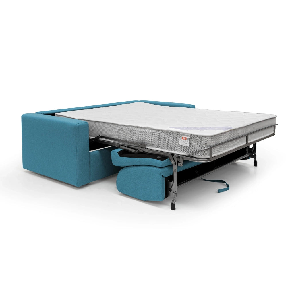 Kansas Divano letto matrimoniale H20 impermeabile 212 cm  azzurro