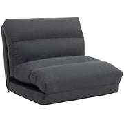 Letto a sacco reclinabile pieghevole ¨C Minimal ¨C grigio scuro 70x72x56 cm